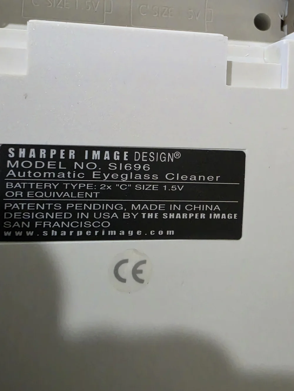 Sharper Image Deluxe Eyeglass Cleaner Standard Size Anti-Fog SI696 New Unused